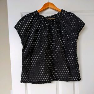 Kate Spade swiss dot top